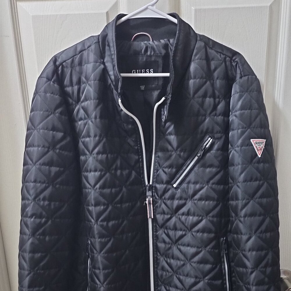 Mens Guess Bomber Jacket XXl